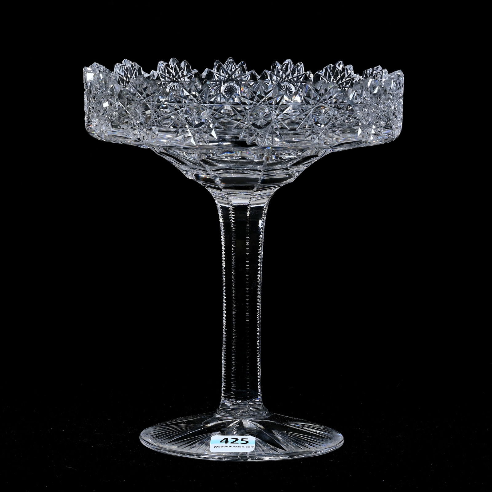 Compote, American Brilliant Cut Glass (1 of 3)