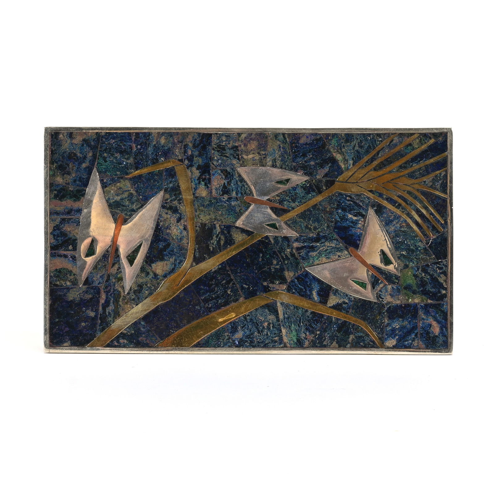 Hinged Box, Mexican Mixed Metal, Los Castillo Taxco (1 of 4)