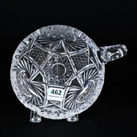 Handled Nappy, ABCG, Heart Pattern