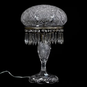 Table Lamp, ABCG, Mushroom Shade