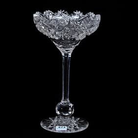 Jelly Compote, American Brilliant Cut Glass