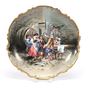 Charger Marked LRL Limoges