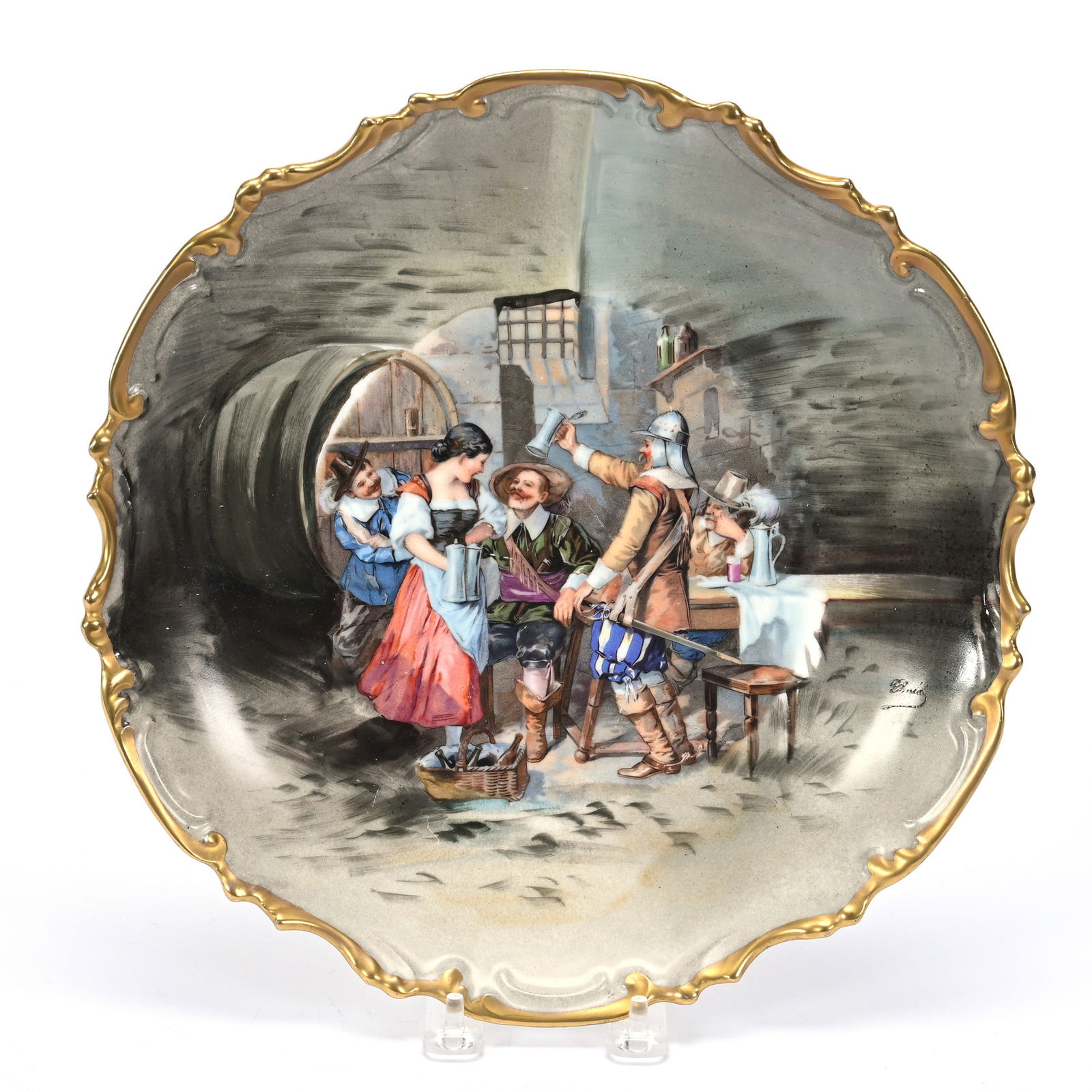 Charger Marked LRL Limoges (1 of 3)