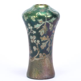Vase Marked Weller Sicard Art Pottery