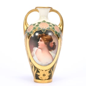 Vase Marked Beehive Titled "Sourire"