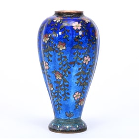 Vase, Cloisonne