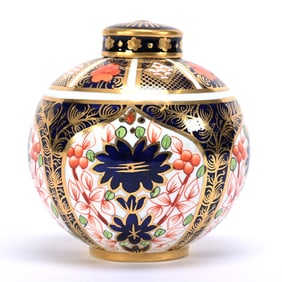 Tea Caddy Marked Royal Crown Derby