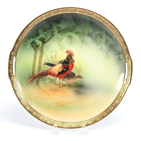 Cake Plate Marked R.S. Tillowitz