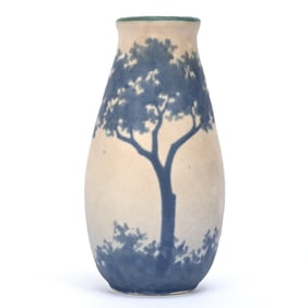 Vase Marked A. Walter Nancy French Art Pottery