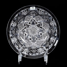 Bowl, American Brilliant Cut Glass