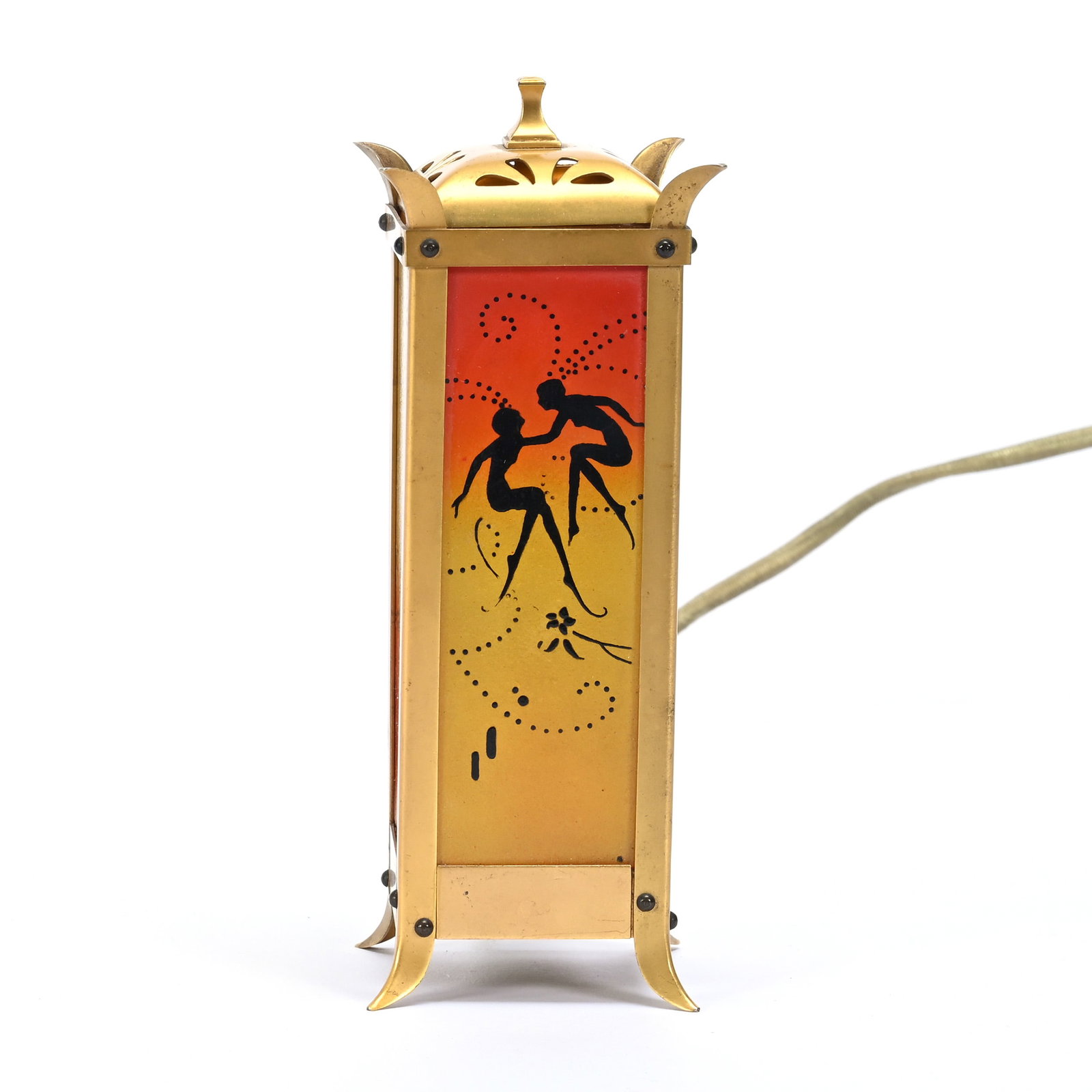 Devilbiss Perfume Lamp, Square, Electric (1 of 3)