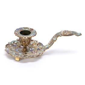 Chamberstick, Champleve