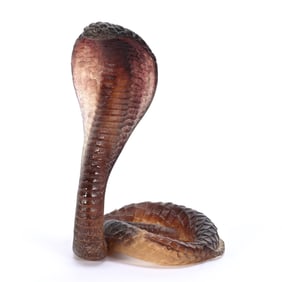 Figurine Signed Daum France Art Glass