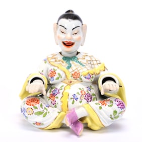 "Nodding Pagoda", Meissen Blue Crossed Swords Mark