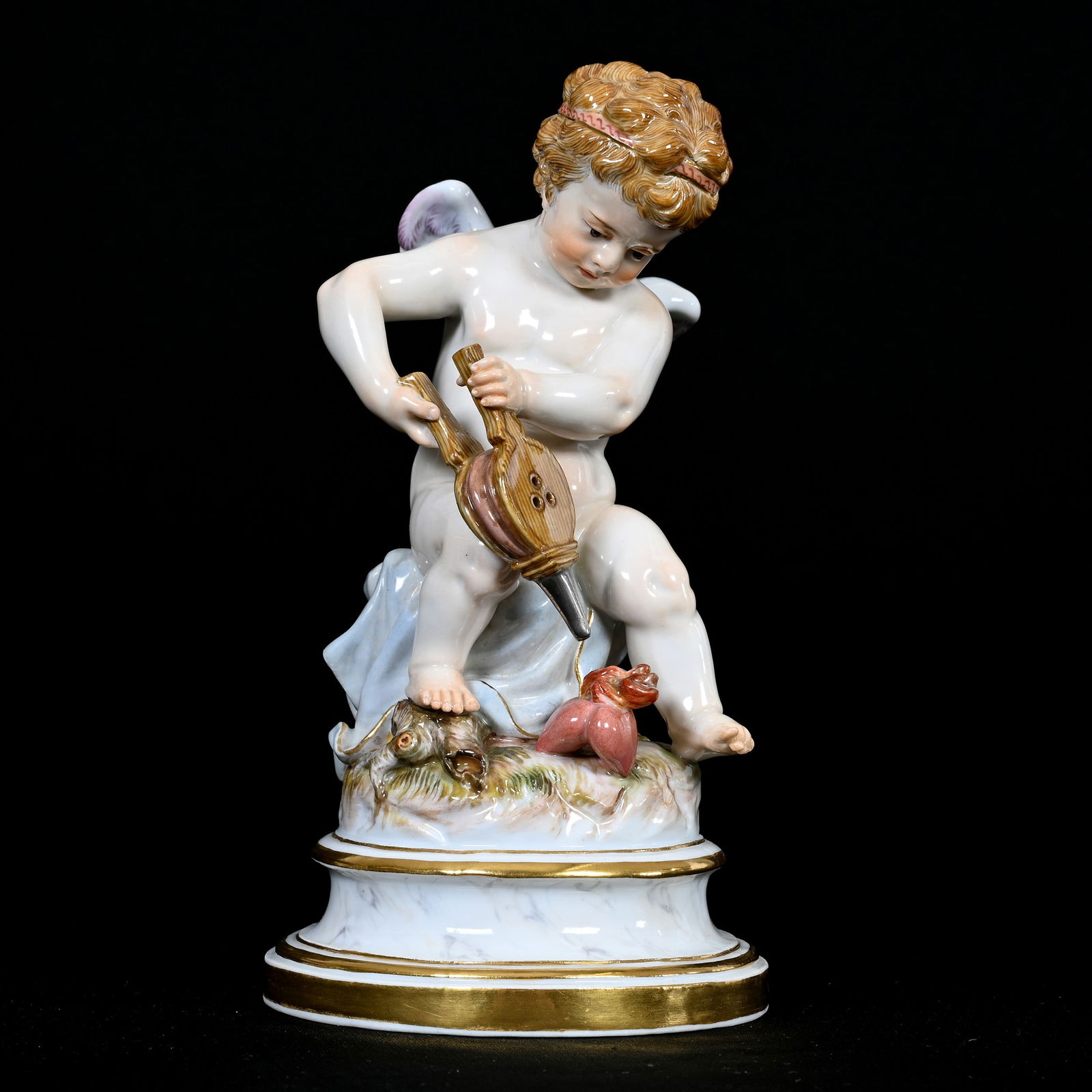 Figurine, Meissen Blue Crossed Swords Mark (1 of 3)