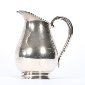 Pitcher, Solid Sterling Silver Marked Royal Danish