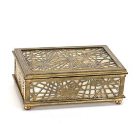 Jewel Box Marked Tiffany Studios #808