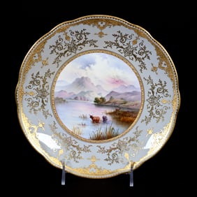 Plate Marked Coalport England