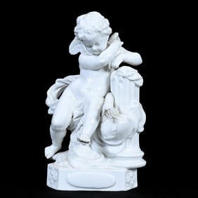 Figurine, Meissen Blue Crossed Swords Mark