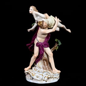 Figurine, Meissen Blue Crossed Swords Mark