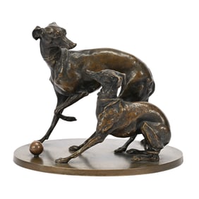 Bronze Statue Attributed To Pierre Jules Mene