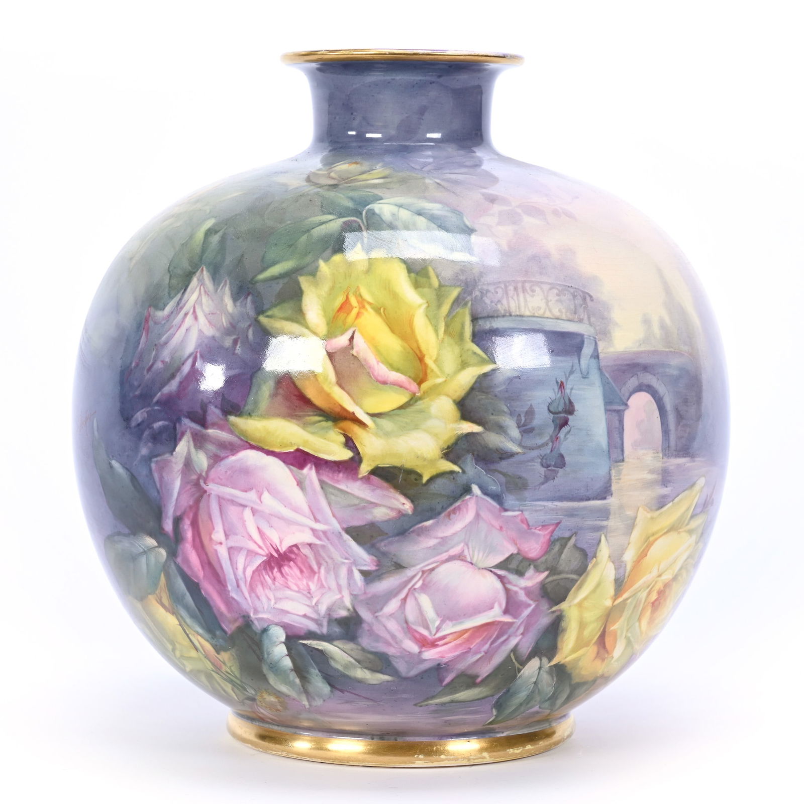 Vase Marked Royal Bonn Porcelain (1 of 4)