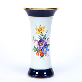 Vase, Meissen Blue Crossed Swords Mark