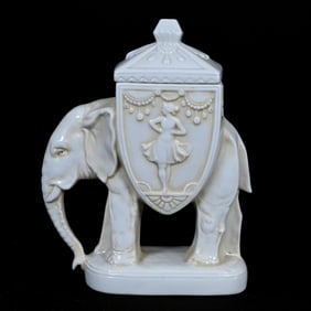 Covered Jar Marked Schafer & Vater