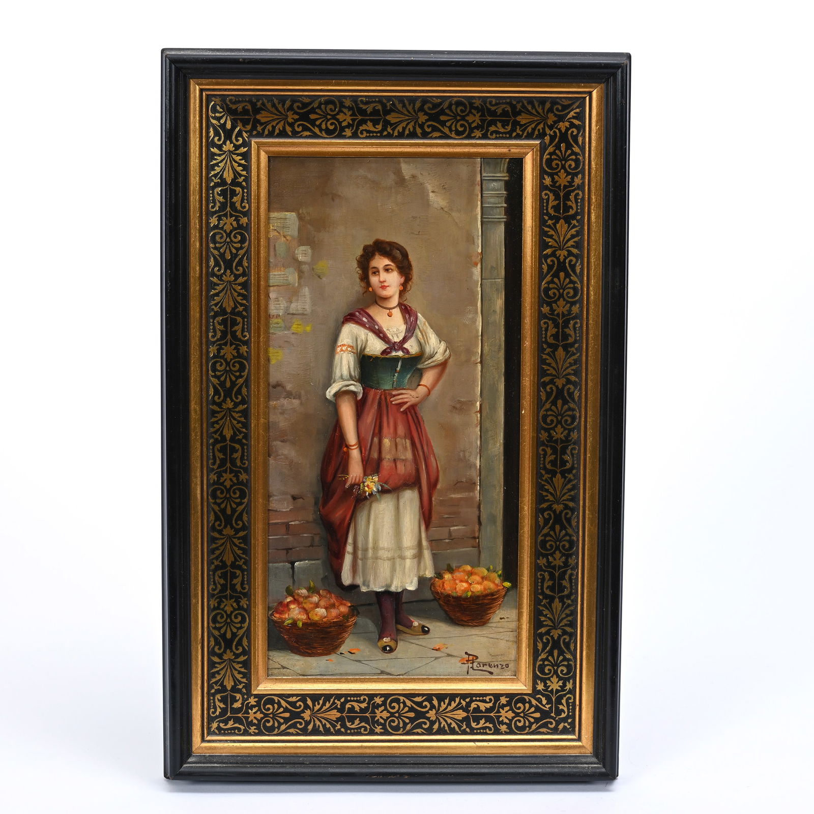 Original Painted Wood Panel (1 of 3)