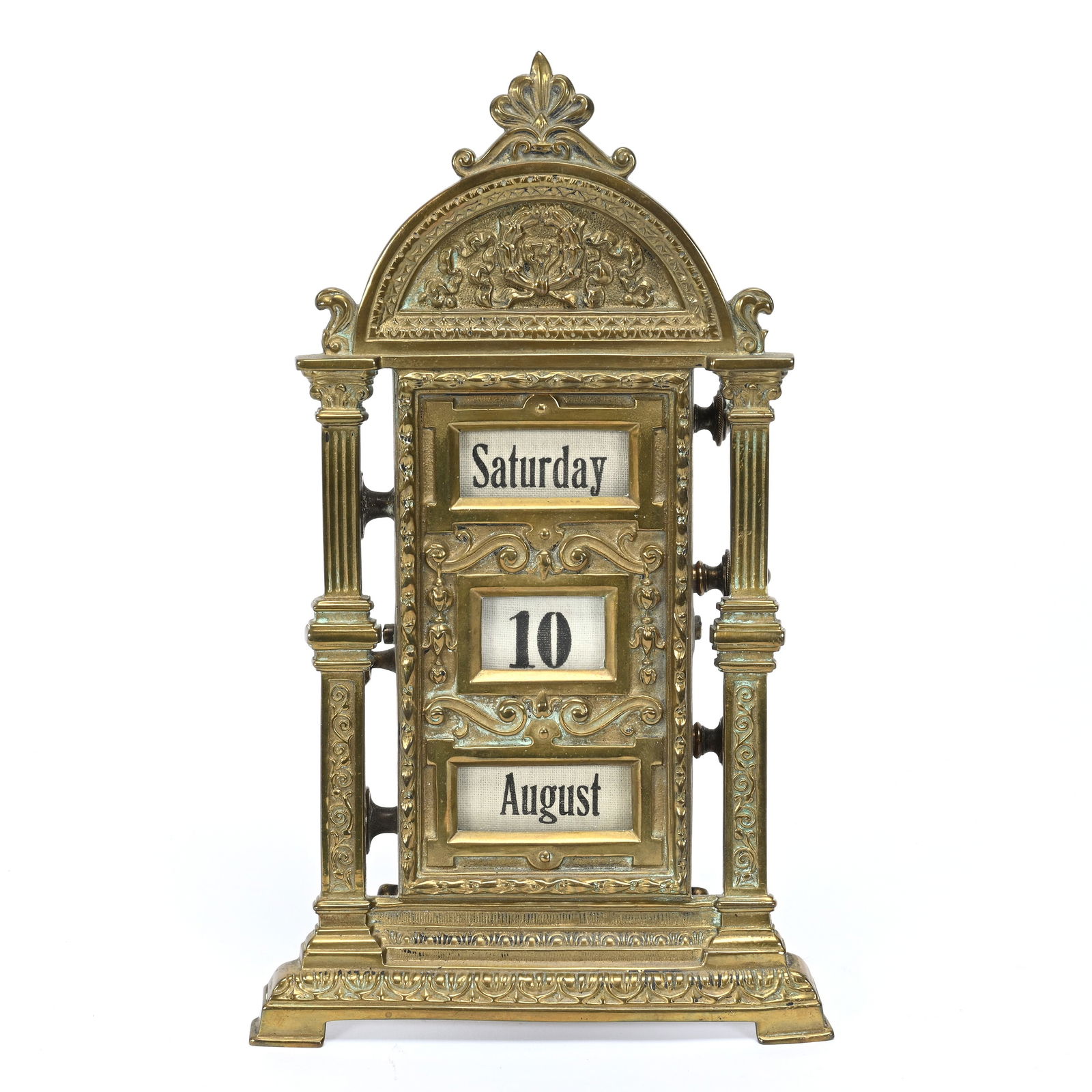 Brass Mechanical Calendar (1 of 3)