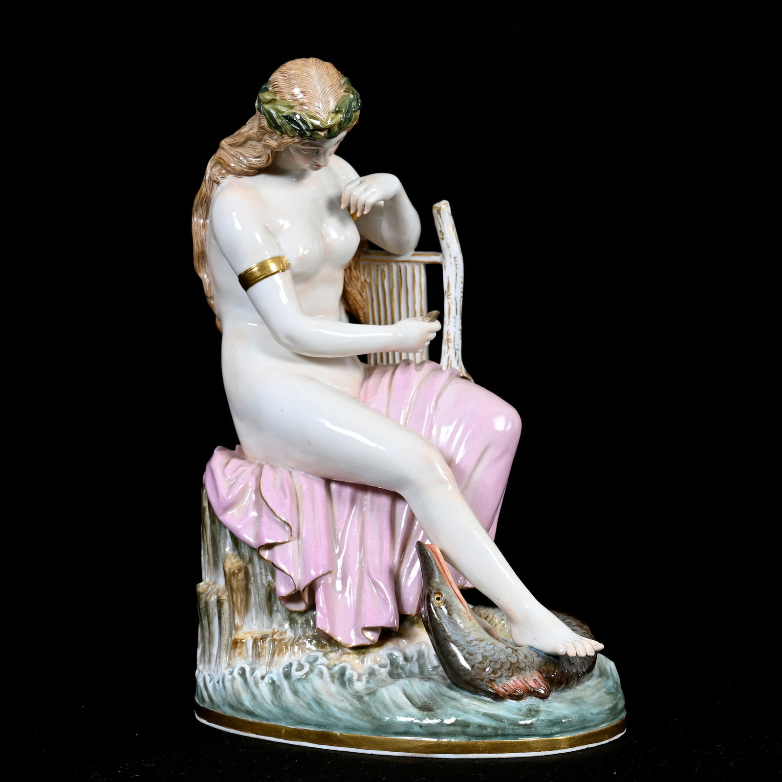 Figurine, Meissen Blue Crossed Swords Mark (1 of 3)