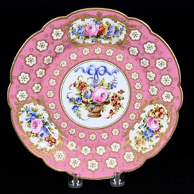 Plate Marked Sevres
