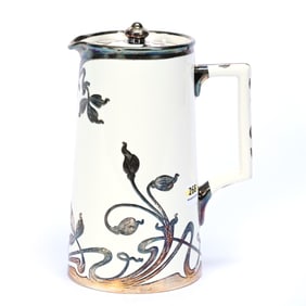 Chocolate Pot Marked Lenox & Mauser On Base