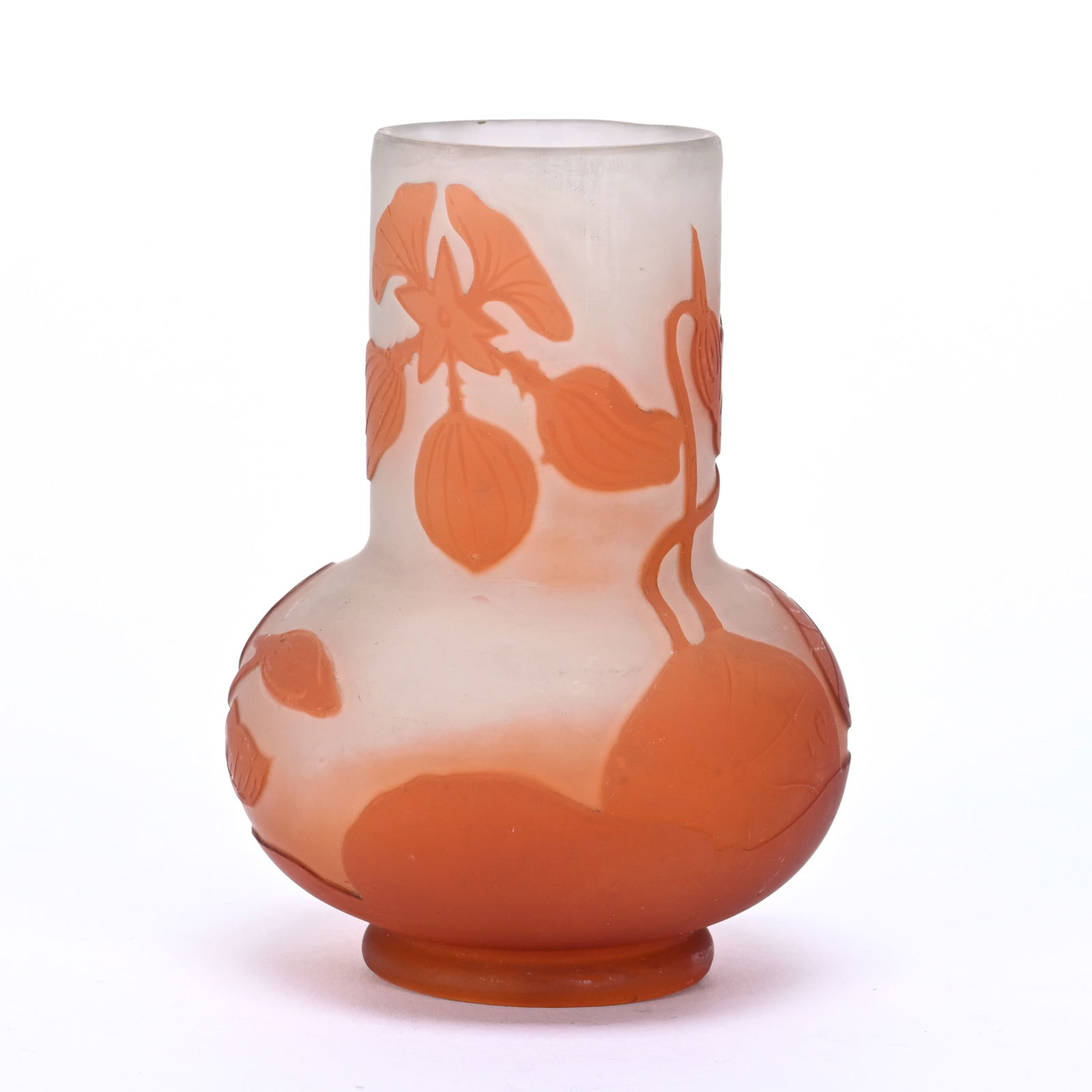 Vase Marked Galle French Cameo Art Glass (1 of 4)