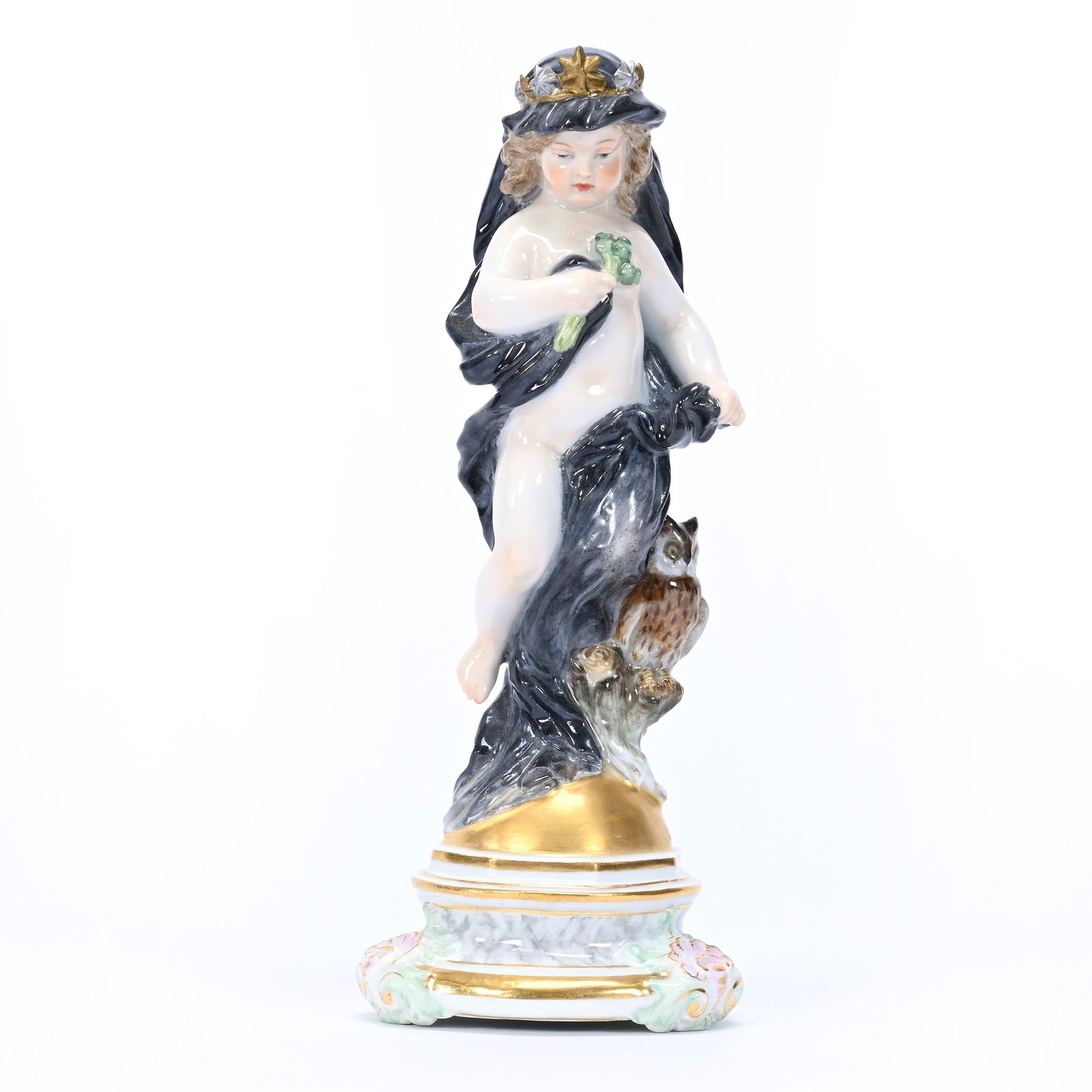 Figurine, Meissen Blue Crossed Swords Mark (1 of 3)