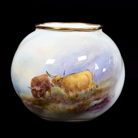 Vase Marked Royal Worcester G161