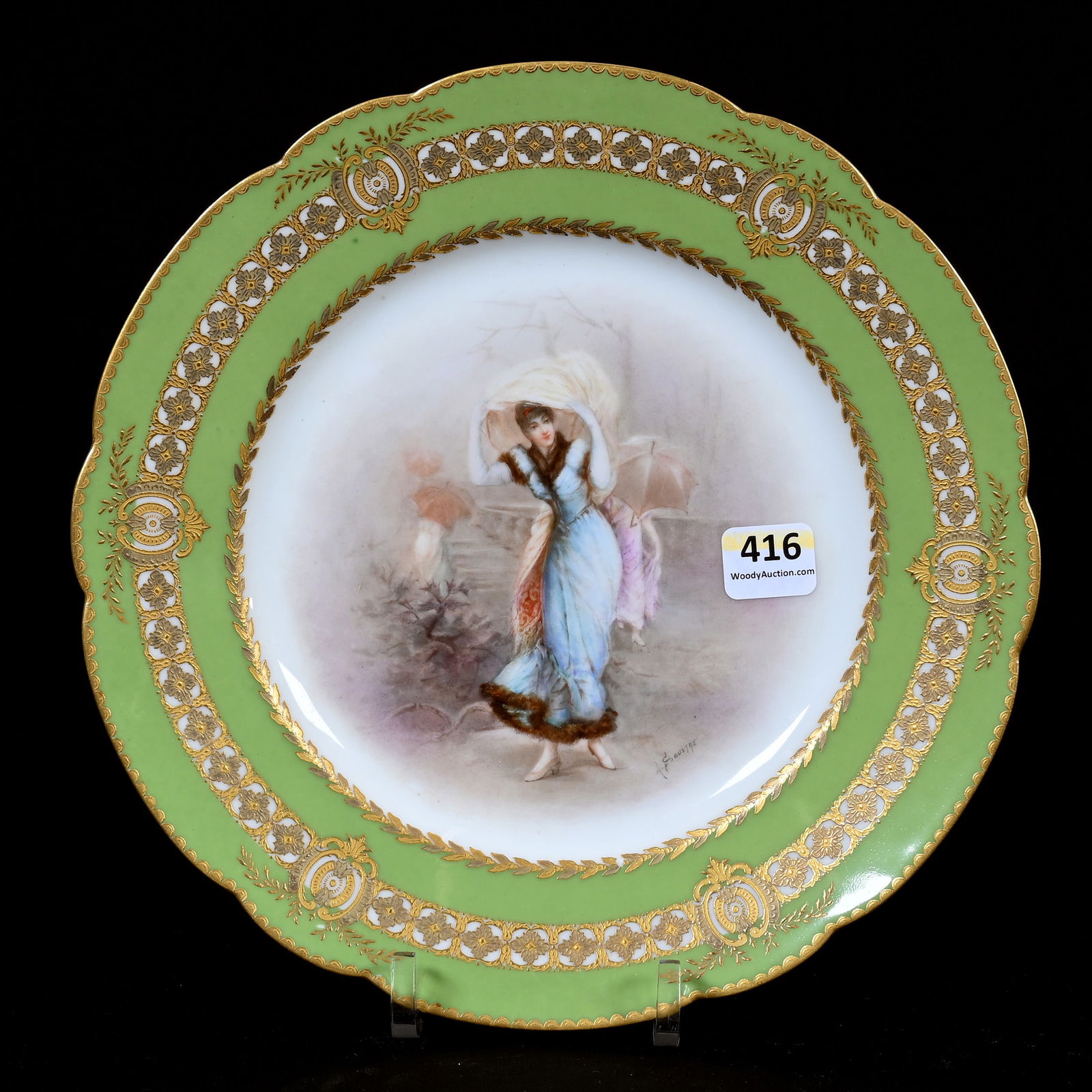 Plate Marked Haviland Limoges (1 of 2)