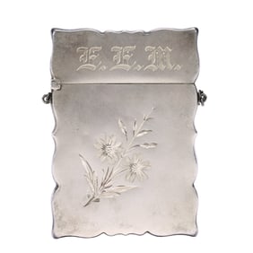 Card Case Marked Gorham Sterling Silver