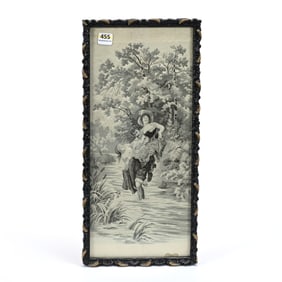 Monochromatic Tapestry, Framed