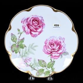 Plate Marked Theodore Haviland Limoges