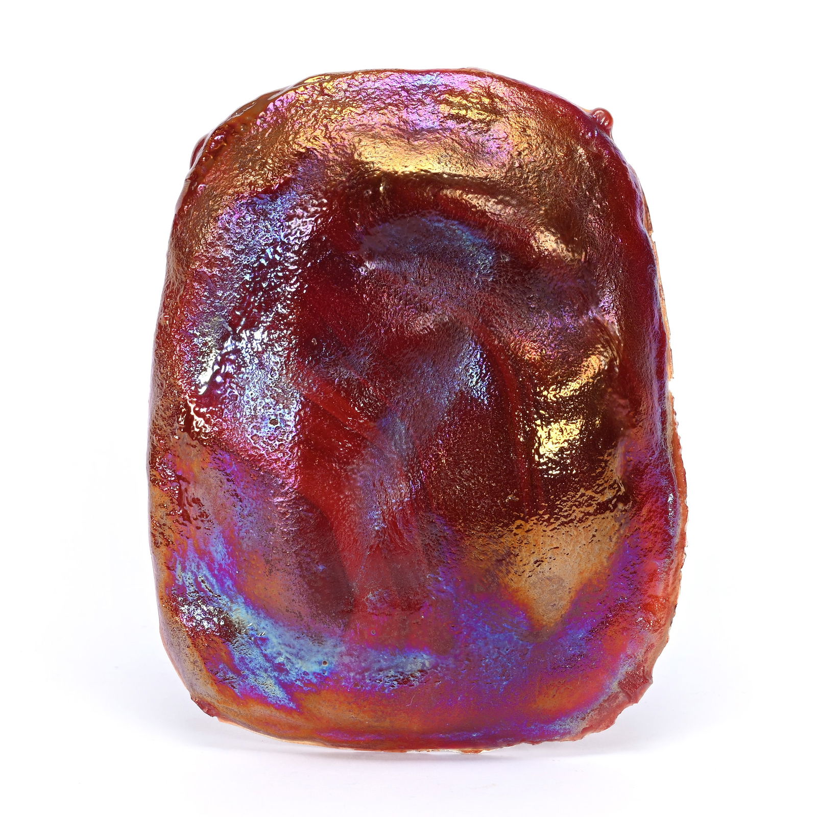 Turtle Back Panel, Unmarked, In Style Of Tiffany (1 of 2)