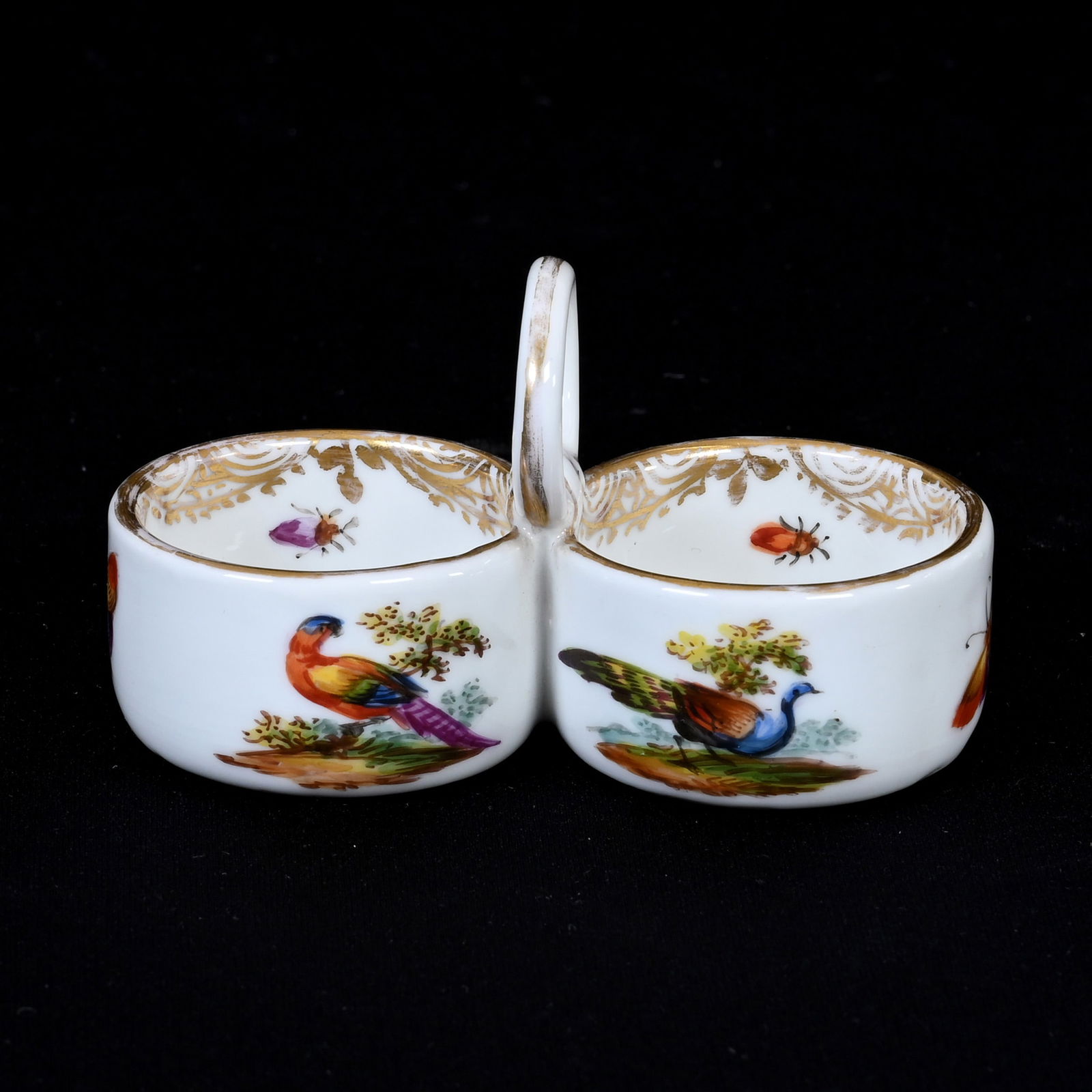 Double Salt Cellar, Meissen "AR" Mark (1 of 3)