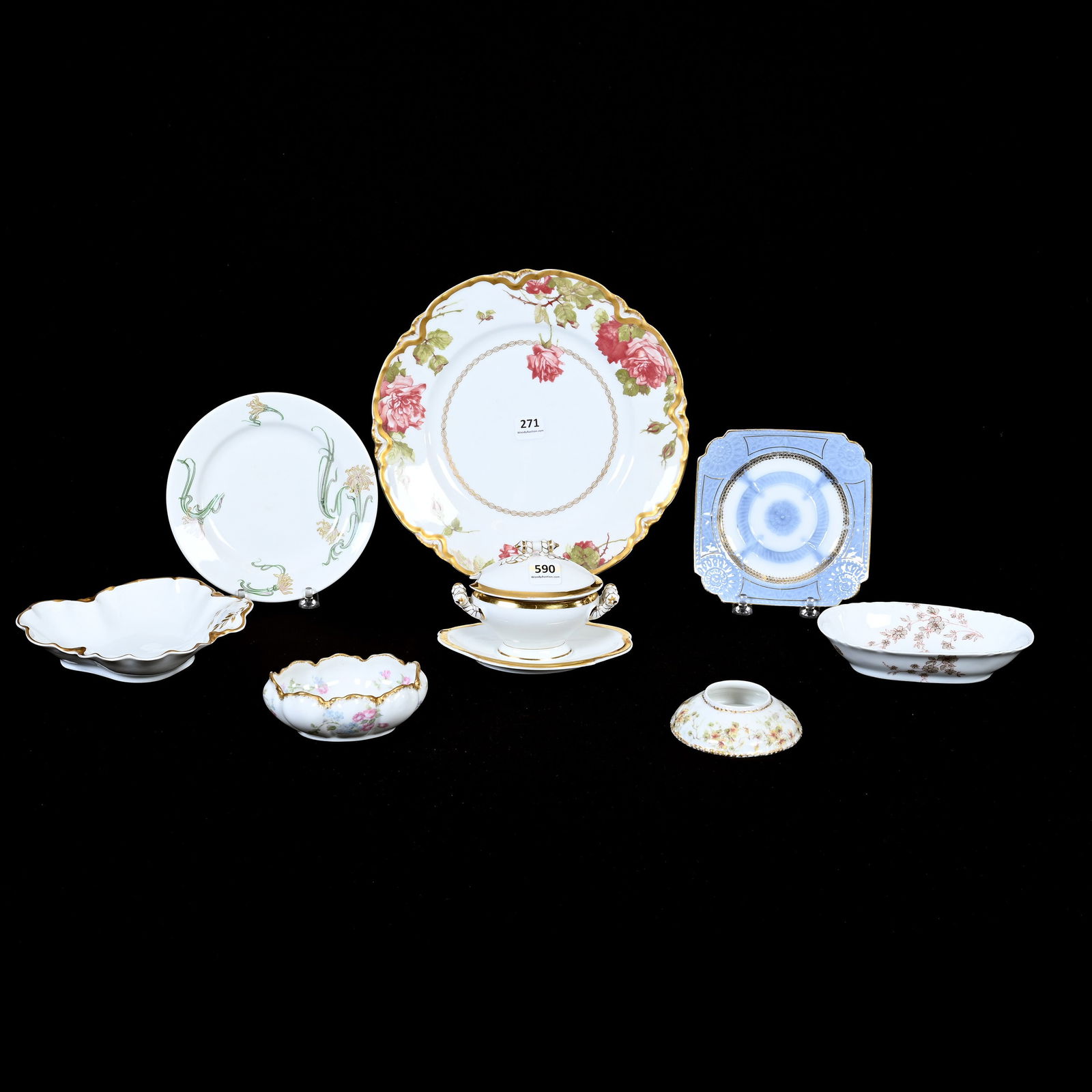 (8) Assorted Items, Haviland Limoges (1 of 3)