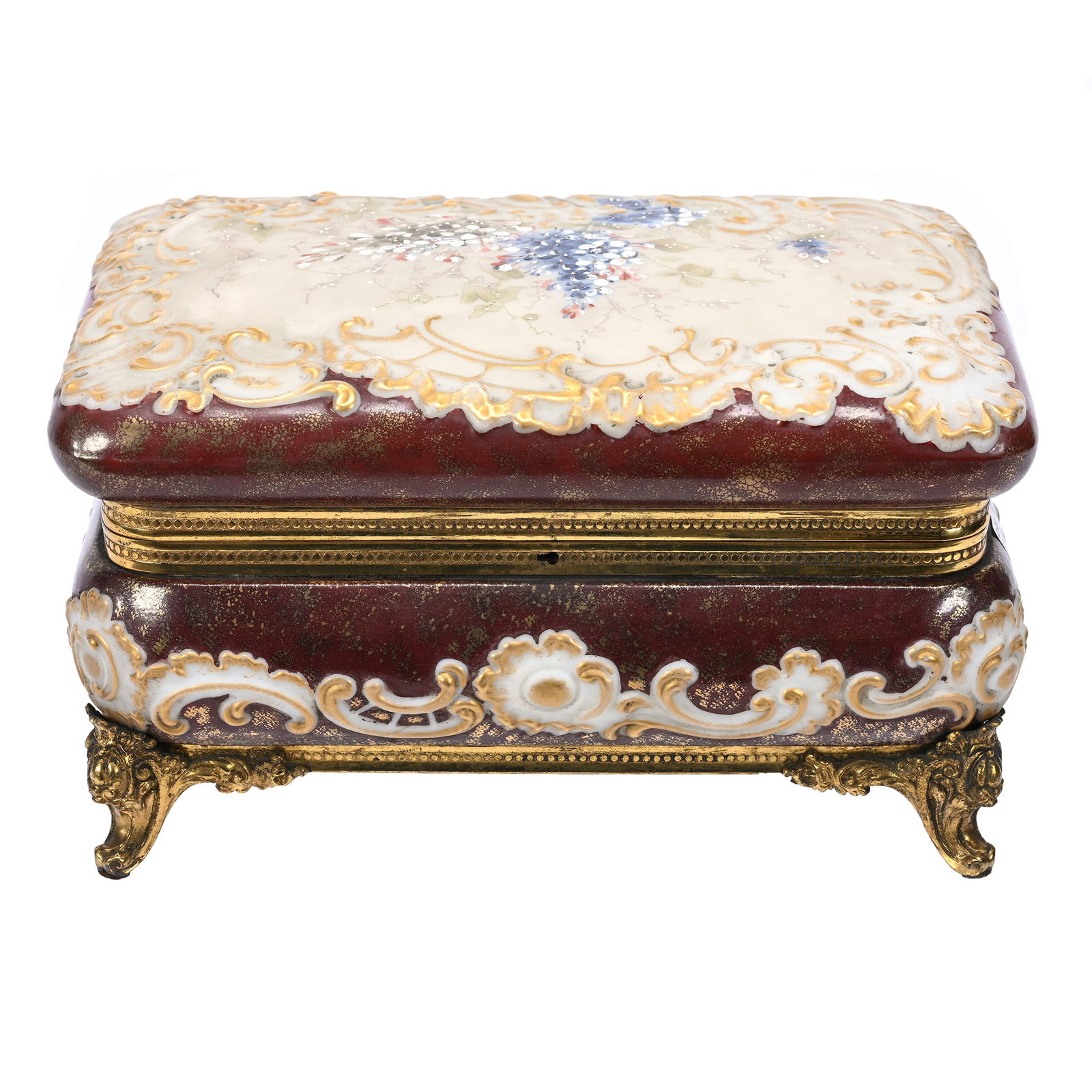 Dresser Box, Wave Crest Banner Mark (1 of 4)