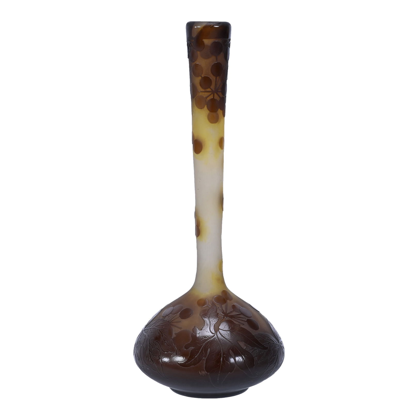 Vase Signed Galle French Cameo Art Glass (1 of 4)