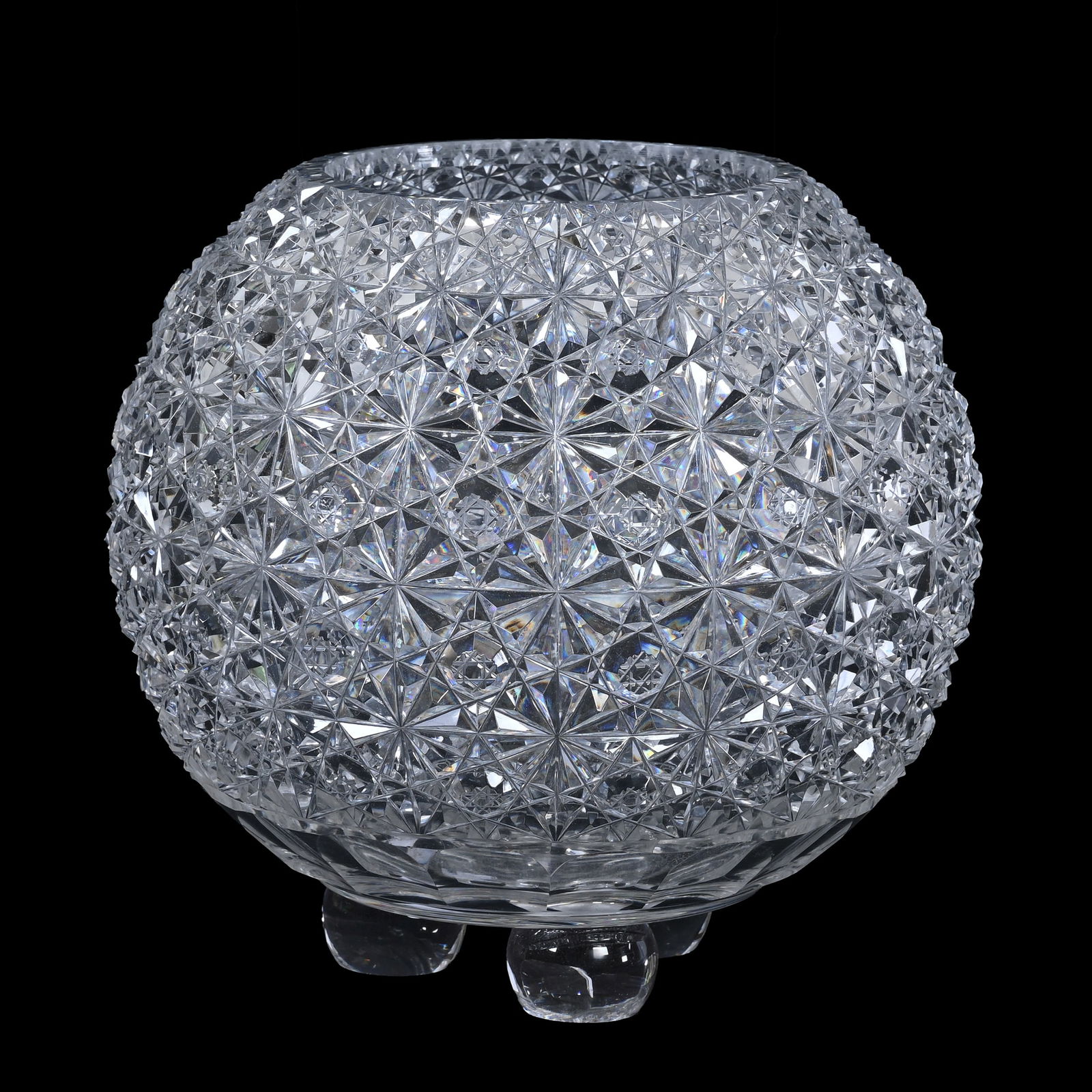 Footed Rosebowl, ABCG, Persian Pattern (1 of 4)