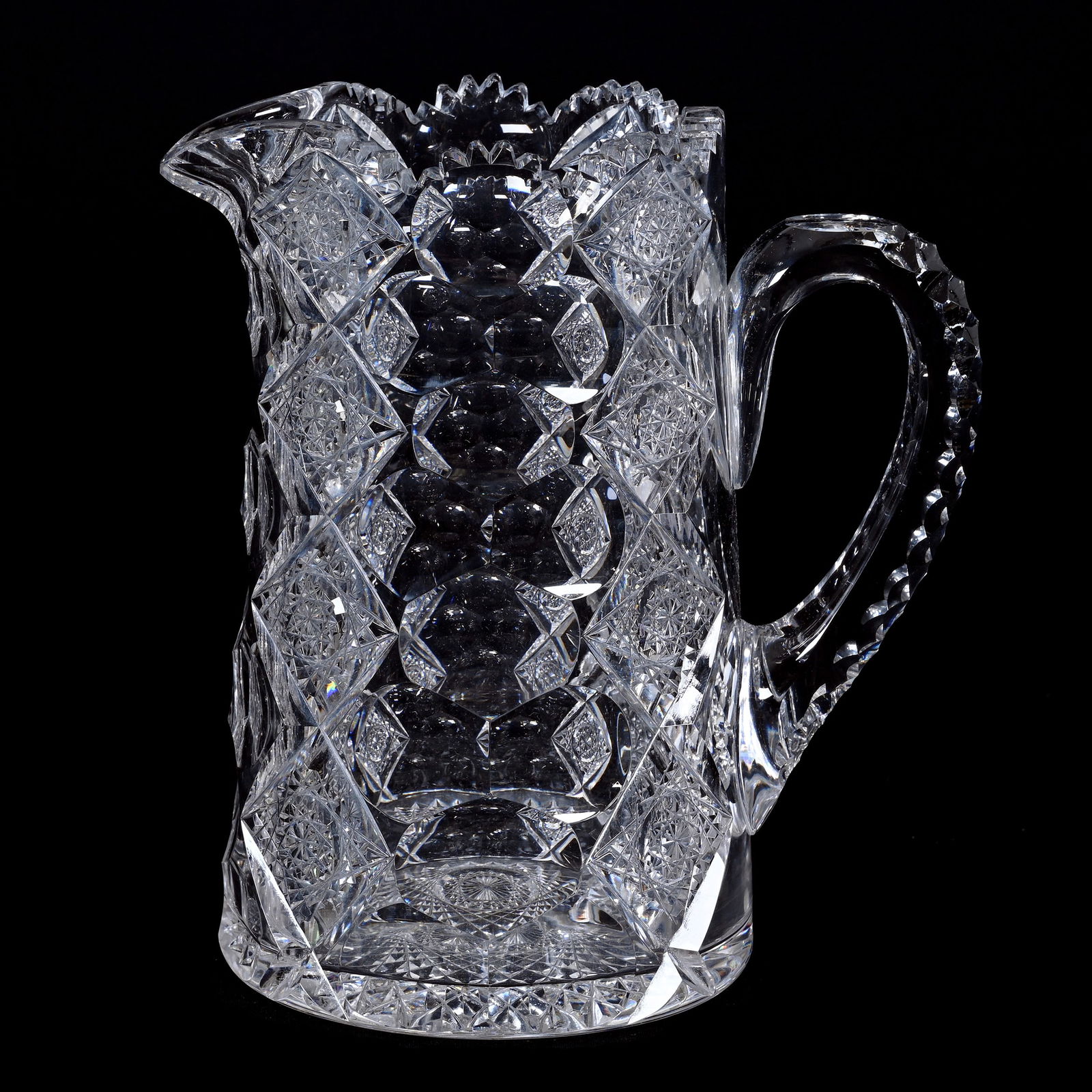 Pitcher, ABCG, Signed Hawkes Queens Pattern (1 of 4)