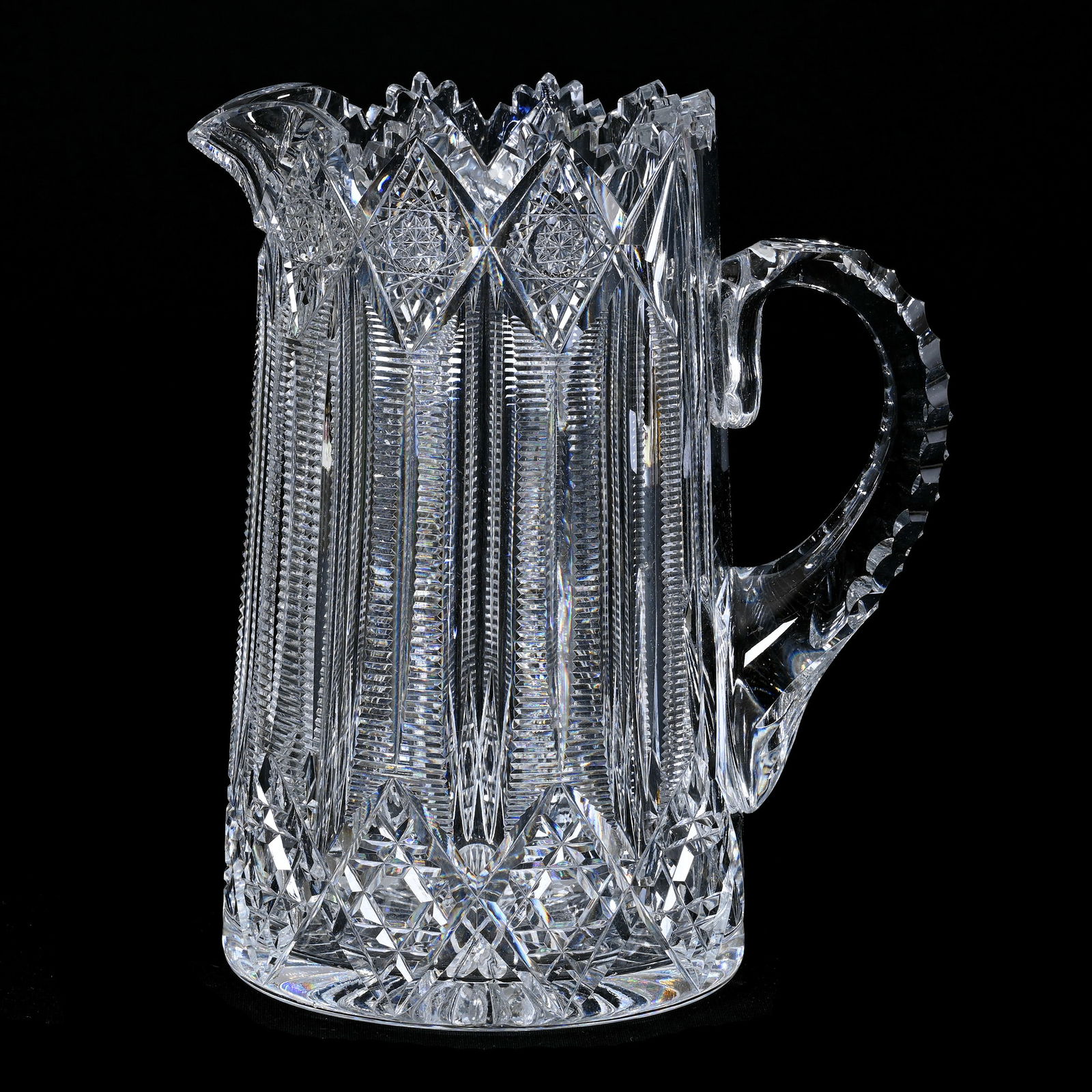 Pitcher, ABCG, Signed Hawkes Brunswick Pattern (1 of 3)