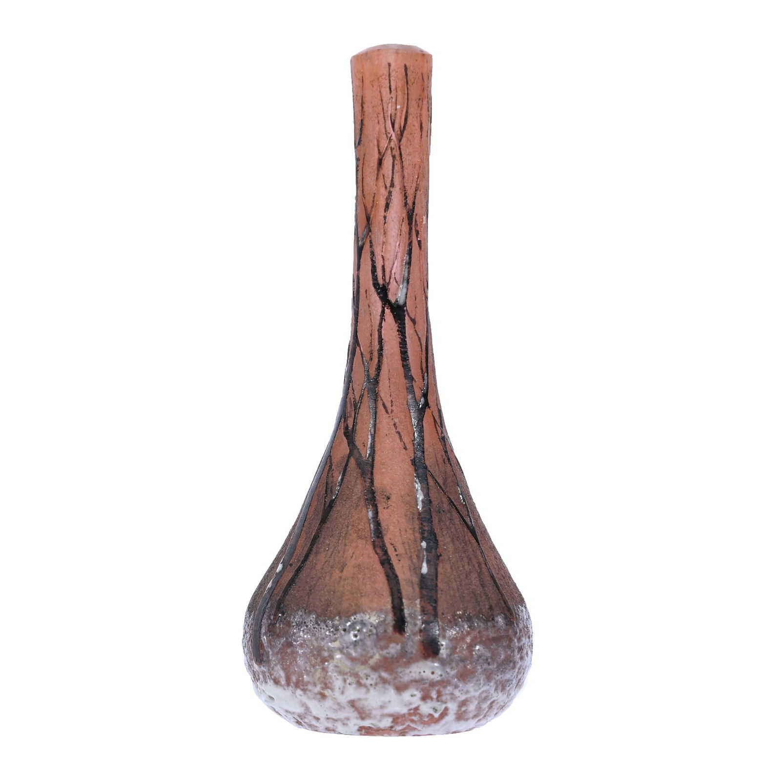 Miniature Vase Signed Daum Nancy French Cameo (1 of 4)