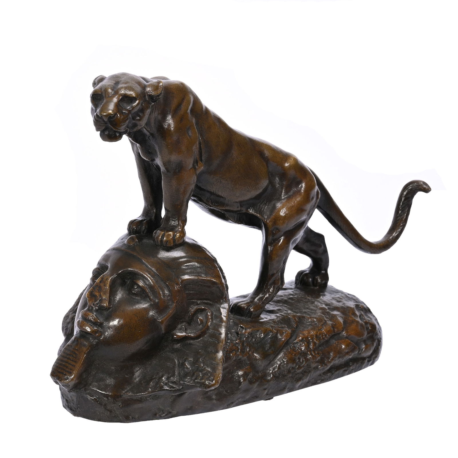 Bronze Figurine By Clovis-Edmond Masson (1838-1913) (1 of 5)